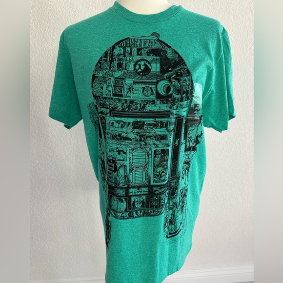 Star Wars Other - Star Wars Green Spaceship Tee NWT